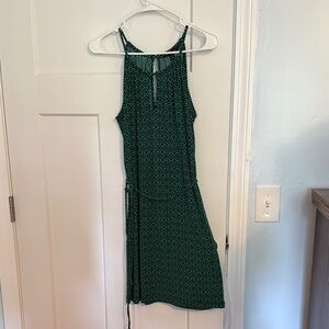 Banana Republic Teal Geometric Mini Dress